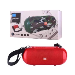 T&G PORTABLE BLUETOOTH SPEAKER TG-503 TF/AUX/FM/MICROSD CARD/HANDS-FREE CALL 2400MAH RED T&G PORTABLE BLUETOOTH SPEAKER TG-503 TF/AUX/FM/MICROSD CARD/HANDS-FREE CALL 2400MAH RED